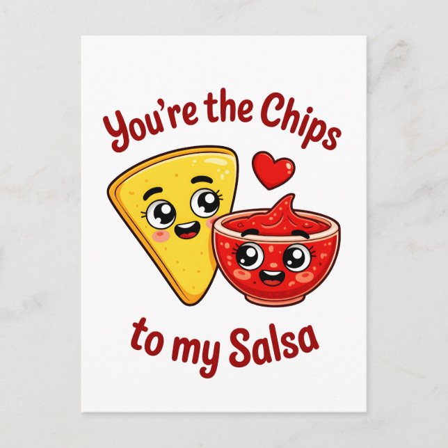 Chips and Salsa Postcard (Front)