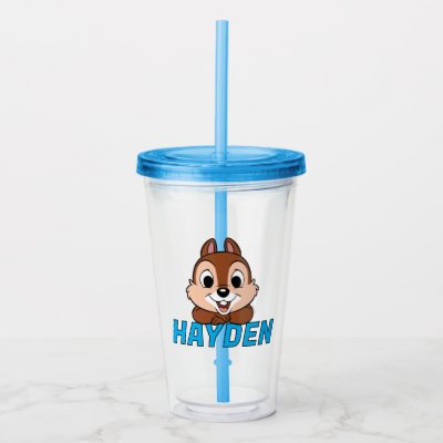 Chip's Cheerful Grin Acrylic Tumbler