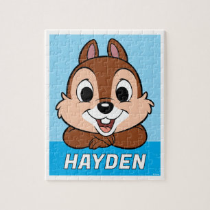 Chip's Cheerful Grin Jigsaw Puzzle