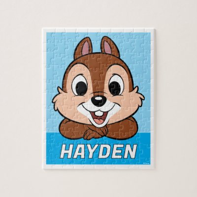 Chip&#39;s Cheerful Grin Jigsaw Puzzle