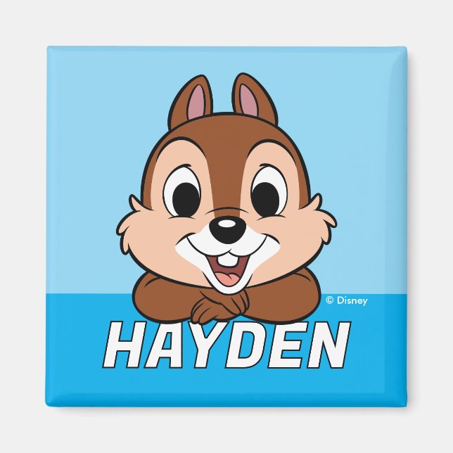 Chip's Cheerful Grin Magnet (Front)