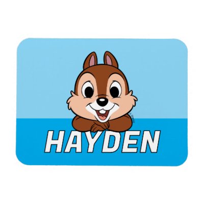 Chip's Cheerful Grin Magnet