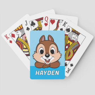 Chip's Cheerful Grin Poker Cards