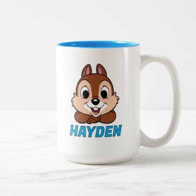 Chip&#39;s Cheerful Grin Two-Tone Coffee Mug