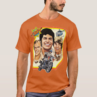 Chips Retro 70s Crime Drama TV Show T-Shirt