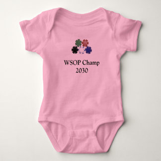 chips, WSOP Champ 2030 Baby Bodysuit