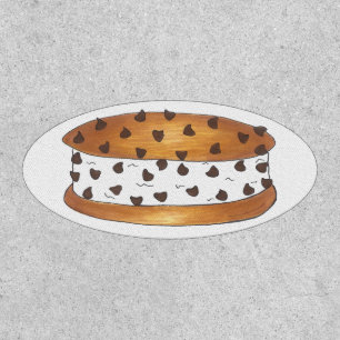 Chipwich Chocolate Chip Cookie Ice Cream Sandwich Patch