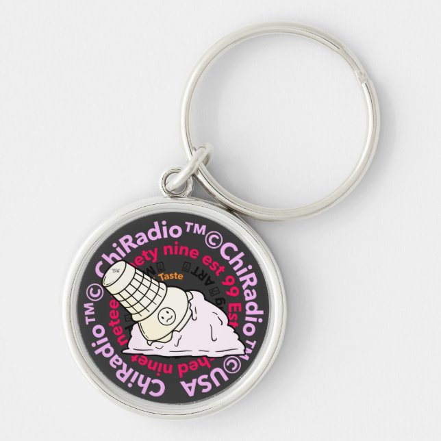 ChiradioLLC  ™ TrinketTray  Keychain (Front)