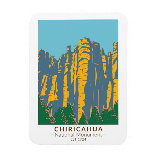 Chiricahua National Monument Hoodoos Arizona Magnet