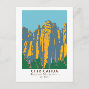Chiricahua National Monument Hoodoos Arizona Postcard