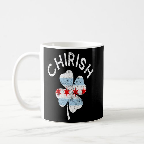 Chirish Chicago Flag Lucky C St Patricks Day  Coffee Mug