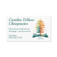 Chiropactor Osteopath Physiotherapists Watercolor