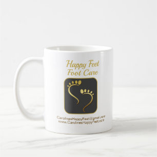Chiropodist Podiatrist Pedicure Foot Care Business Coffee Mug