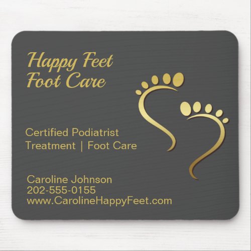 Chiropodist Podiatrist Pedicure Foot Care Mouse Pad
