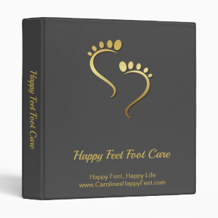 Chiropodist Podiatrist Pedicure Reflexology 3 Ring Binder