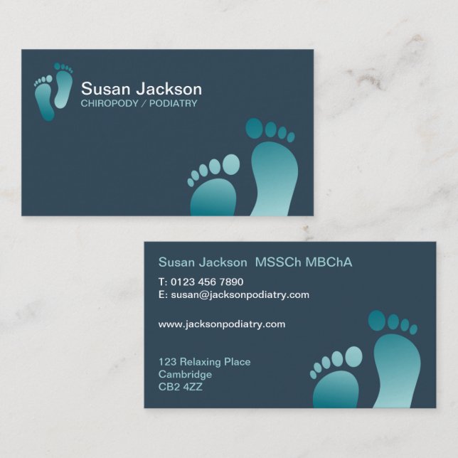 Chiropody Business Card (Front/Back)