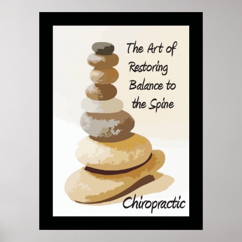 Chiropractic Art of Restoring Balance Poster