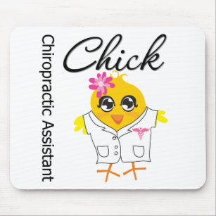 Chiropractic Assistant Chick Mouse Pad