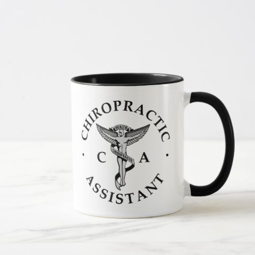 Chiropractic Assistant Logo Mug