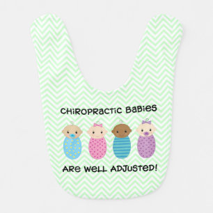 Chiropractic Babies are Well Adjusted Bib