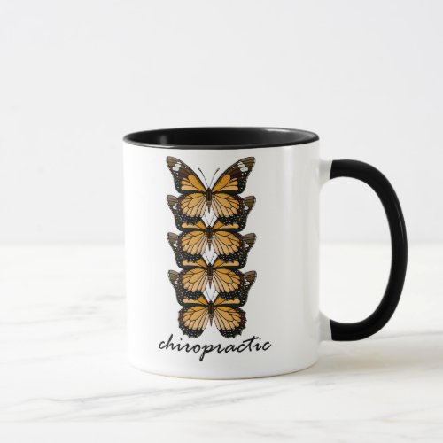 Chiropractic Butterflies Mug