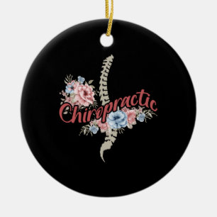 Chiropractic Ceramic Ornament