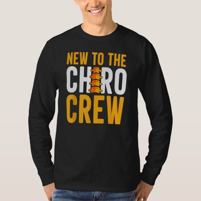 Chiropractic Chiro Crew Chiropractor Assistant Gra T-Shirt (Front)