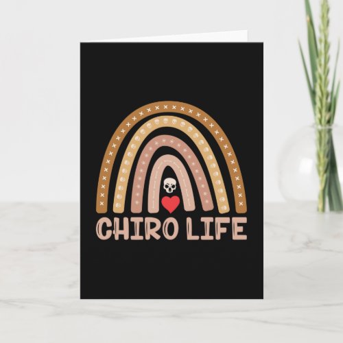 Chiropractic Chiro Life Spine Chiropractor Card