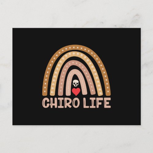 Chiropractic Chiro Life Spine Chiropractor Postcard