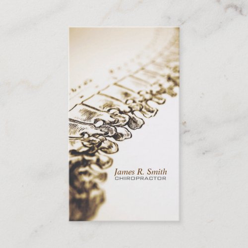Chiropractic, Chiropractor, Health Clinic Business Card