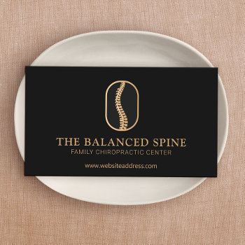 Chiropractic Chiropractor Massage Spa Therapist Business Card by sm_business_cards at Zazzle