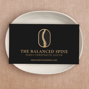 Chiropractic Chiropractor Massage Spa Therapist Business Card