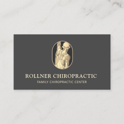 Chiropractic Chiropractor Massage Therapist Spa Business Card