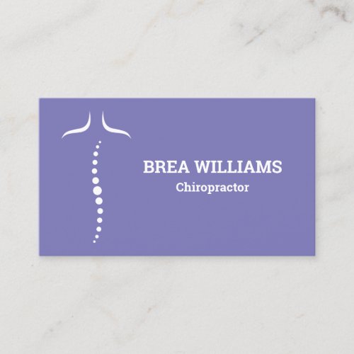 Chiropractic Chiropractor Massage Therapy 2022 Business Card