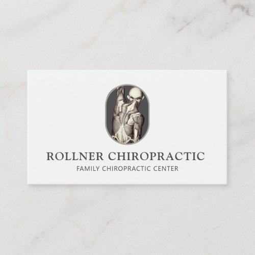 Chiropractic Chiropractor Physical Therapist Business Card