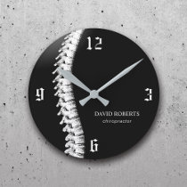 Chiropractic Chiropractor Spine Therapist Chiro Round Clock