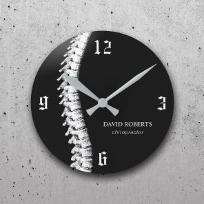 Chiropractic Chiropractor Spine Therapist Chiro Round Clock