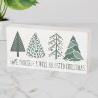 BCBA Christmas, ABA Gifts, Behavior Analyst, Wooden Box Sign, Zazzle