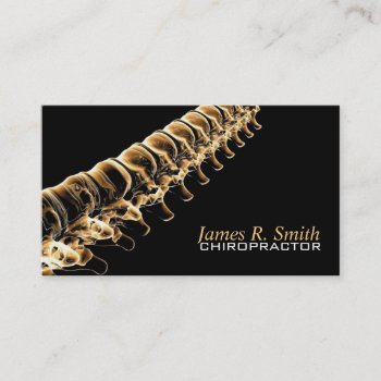 Chiropractic Clinic Health Awareness Business Business Card by olicheldesign at Zazzle