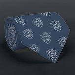 Chiropractic Coworker Birthday Neck Tie<br><div class="desc">Cute and trendy chiropractor neck tie for that work dinner. Wow your coworkers with this cool "I Love My Patients to the Bones" design</div>