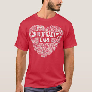 Chiropractic e Heart T-Shirt