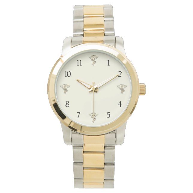 Chiropractic Emblem Chiropractor Pocket Watch (Front)