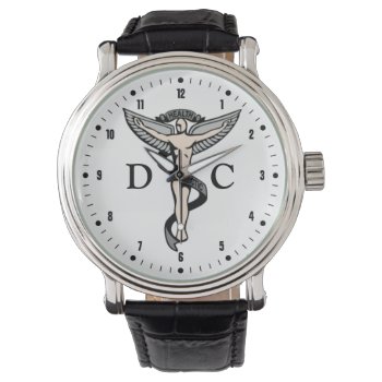 Chiropractic Emblem Dc Watch by chiropracticbydesign at Zazzle