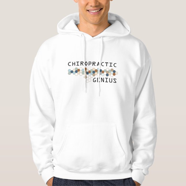 Chiropractic Genius Hoodie (Front)