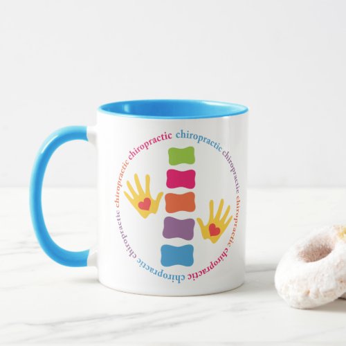 Chiropractic Hands and Spine Mug