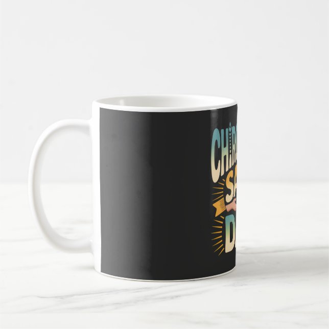 Chiropractic Healing and Back Pain Relief Coffee Mug (Left)