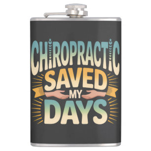 Chiropractic Healing and Back Pain Relief Flask