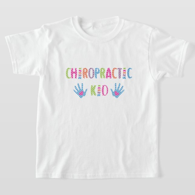 Chiropractic Kid T-Shirt (Laydown)