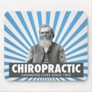 Chiropractic mousepad - D.D. Palmer