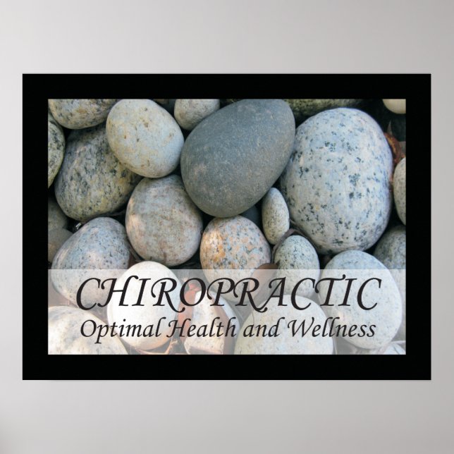 Chiropractic Optimal Health Quotes Sayings Poster (Front)